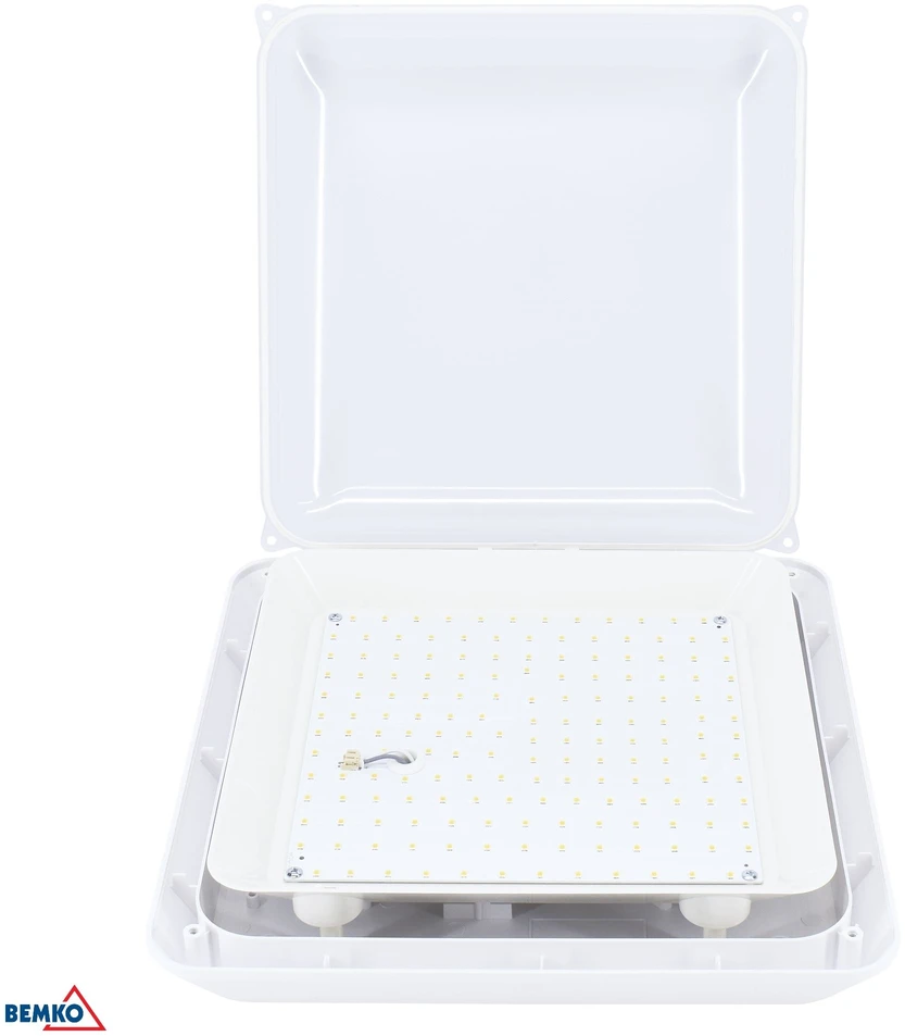 Bemko 30W LED plafonas GABI, baltas, 4000K, IP66, 120°
