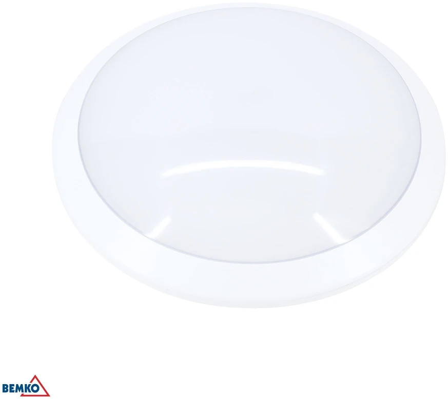 Lubinis šviestuvas Bemko 30W LED plafonas su judesio davikliu GABI, baltas, 4000K, IP66, 120°