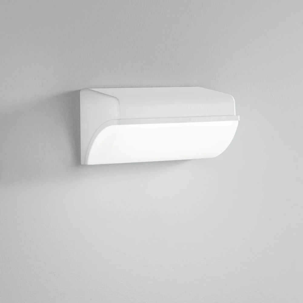 Sieninis šviestuvas 30W LED sieninis fasado šviestuvas BORDER, baltas, IP65