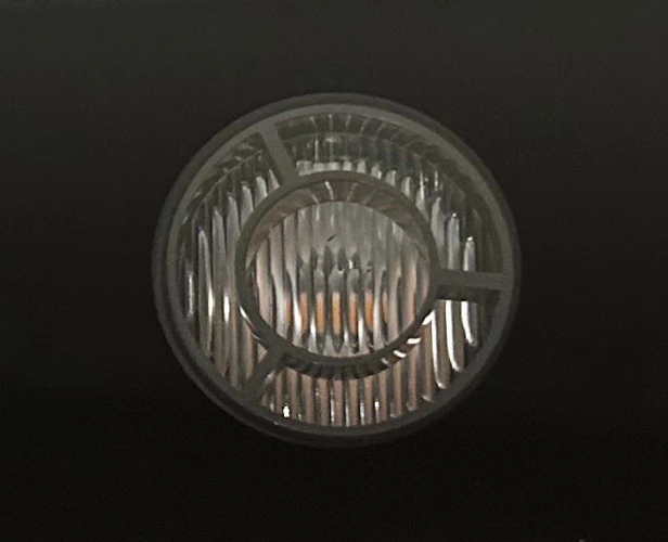 36W LED sieninis fasado šviestuvas, tamsiai rudas, 2700K, IP65, E498
