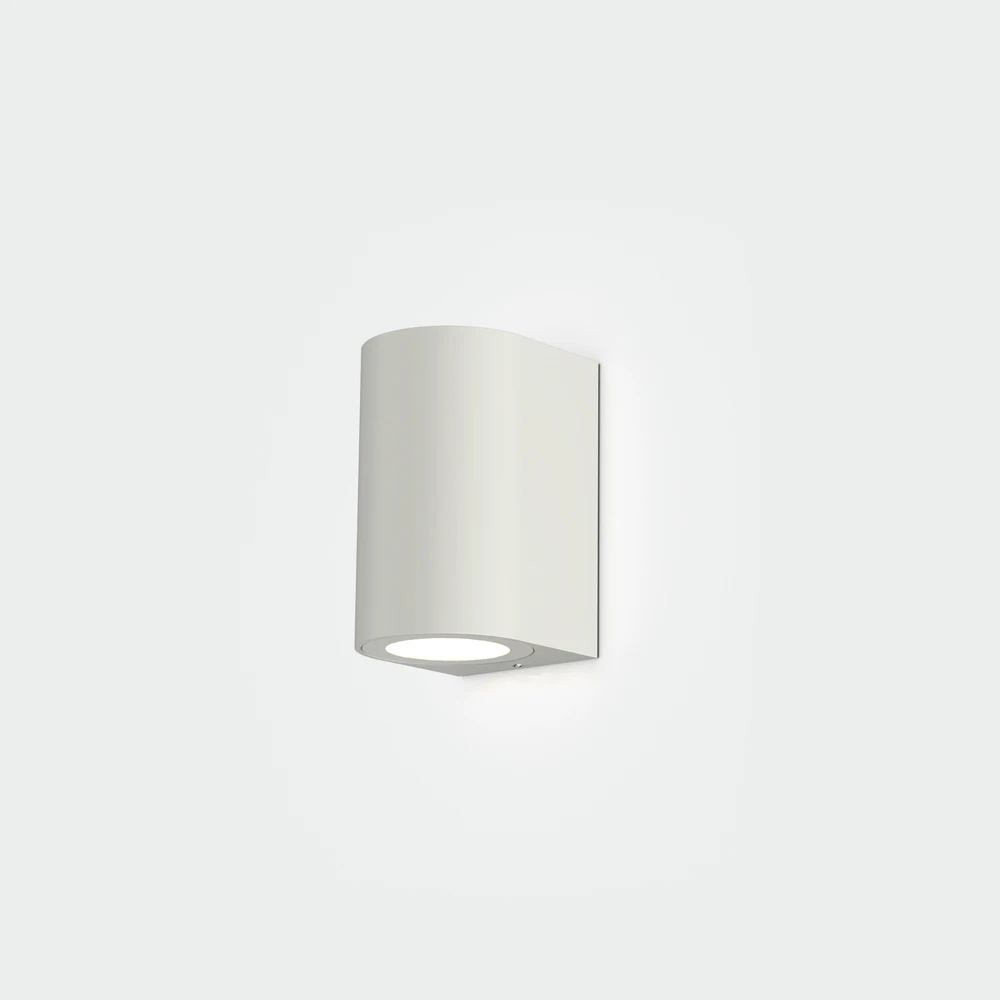 Sieninis šviestuvas 4W LED sieninis fasado šviestuvas NEXO, baltas, 2700/3000K, IP65, A2095070B