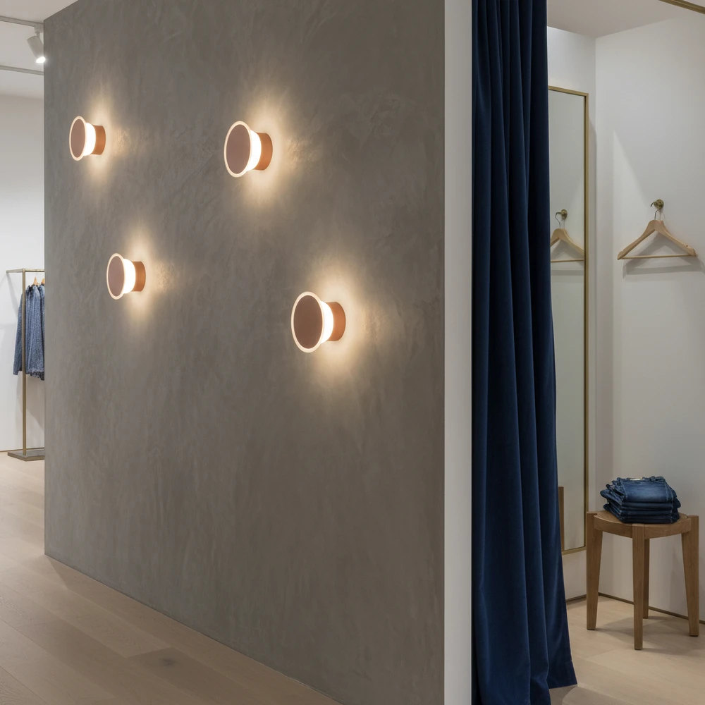 Sieninis šviestuvas 4W LED sieninis fasado šviestuvas YES, pasirinktinos spalvos, 2700K, IP65, A3993094R0000