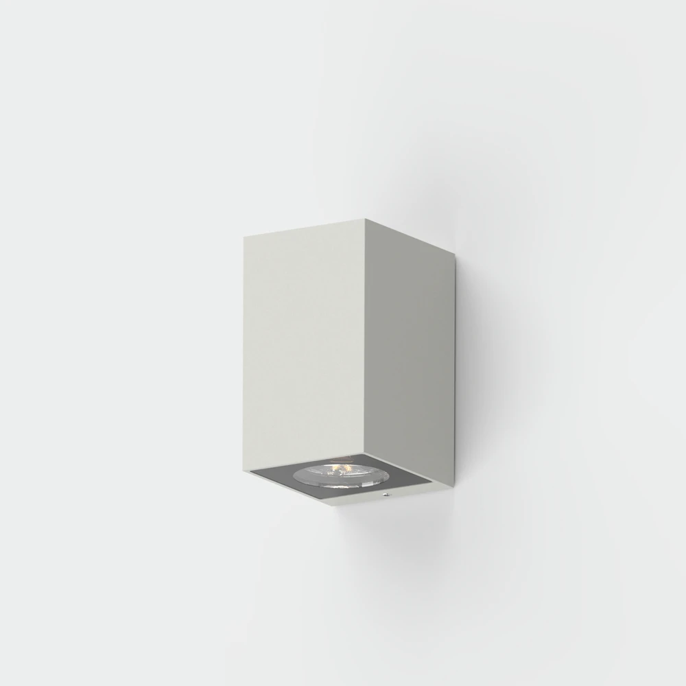 Sieninis šviestuvas 4W LED sieninis fasado šviestuvas OXEN, baltas, 2700/3000K, IP65, A2094070B