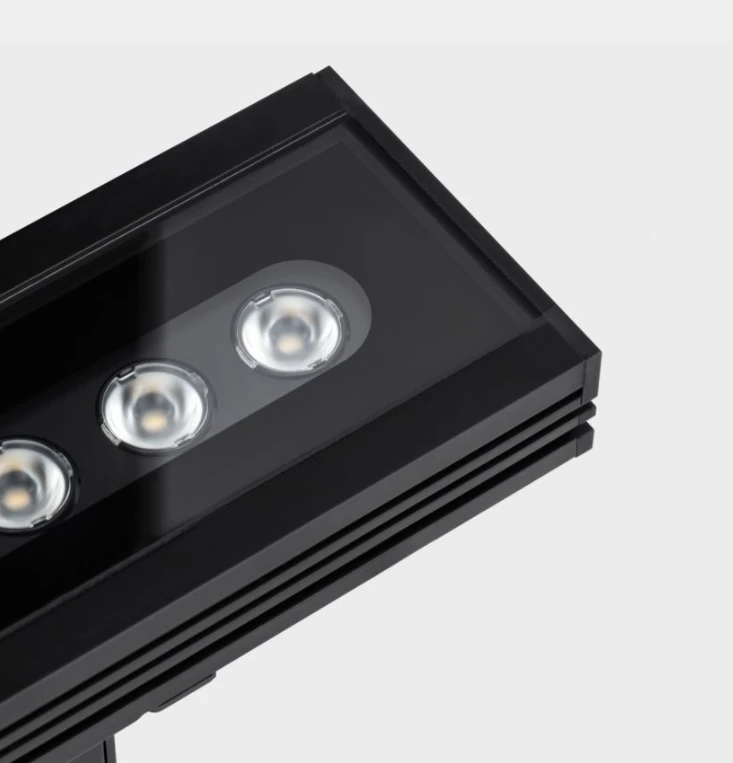 50W LED lauko šviestuvas ROL 900, juodas, 3000K, DALI