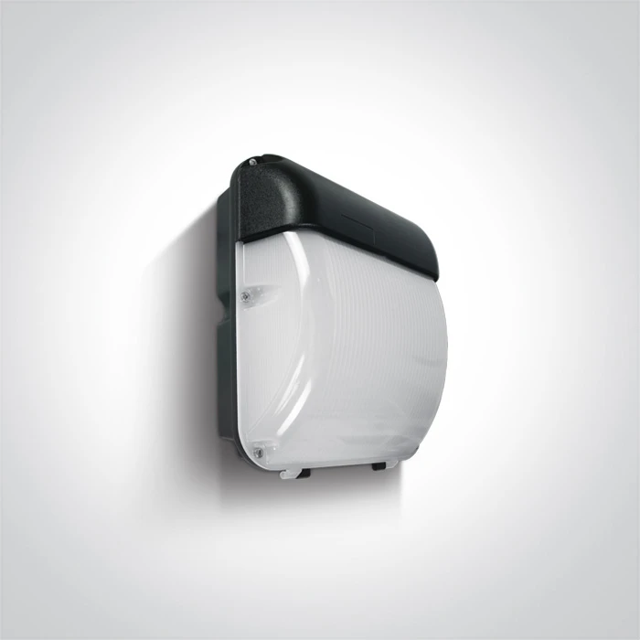 Sieninis šviestuvas 50W LED sieninis pramoninis šviestuvas, juodas, 4000K, 7056A/C