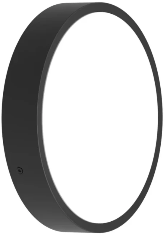 Sieninis šviestuvas Ledvance 5,5-9,5W LED plafonas BLKH RD 250, juodas, 3000/4000K, IP65