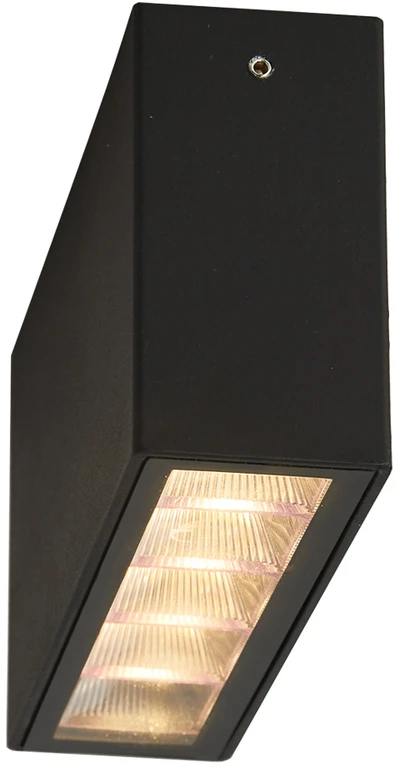 Pakabinamas šviestuvas 5W LED paviršinis fasado šviestuvas FORLI 4K, juodas, 4000K