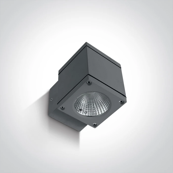 6W LED cilindro formos šviestuvas, antracito sp., 3000K, 67138F/AN/W