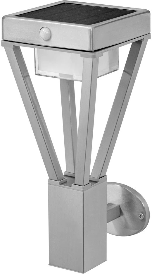 Ledvance 6W LED fasado šviestuvas ENDURA STYLE SOLAR BOUQUET, plieno sp., 3000K, su sensorium