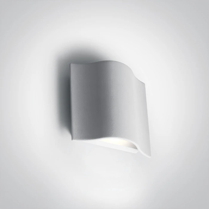 6W LED paviršinis lauko šviestuvas, baltas, 3000K, 67422/W/W