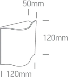 6W LED paviršinis lauko šviestuvas, baltas, 3000K, 67422/W/W