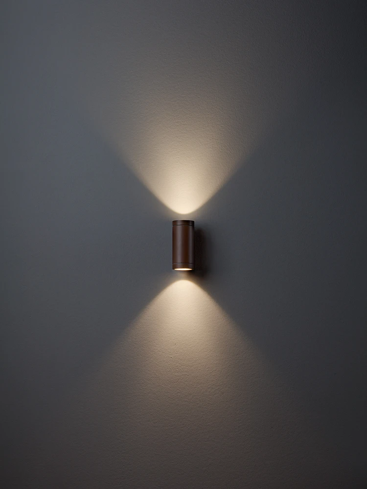 Sieninis šviestuvas 6W LED sieninis lauko šviestuvas VINCE, tamsiai pilkas, 3000K, IP54