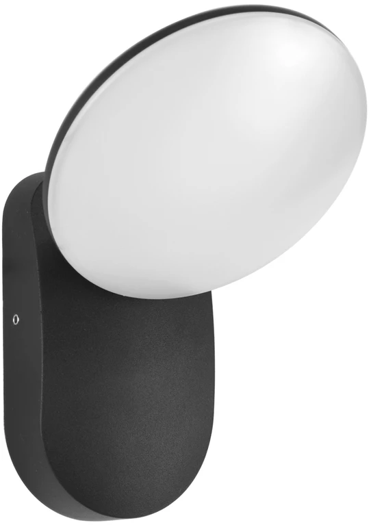Pakabinamas šviestuvas 7W LED sieninis fasado šviestuvas MONTI 4K, juodas, 4000K