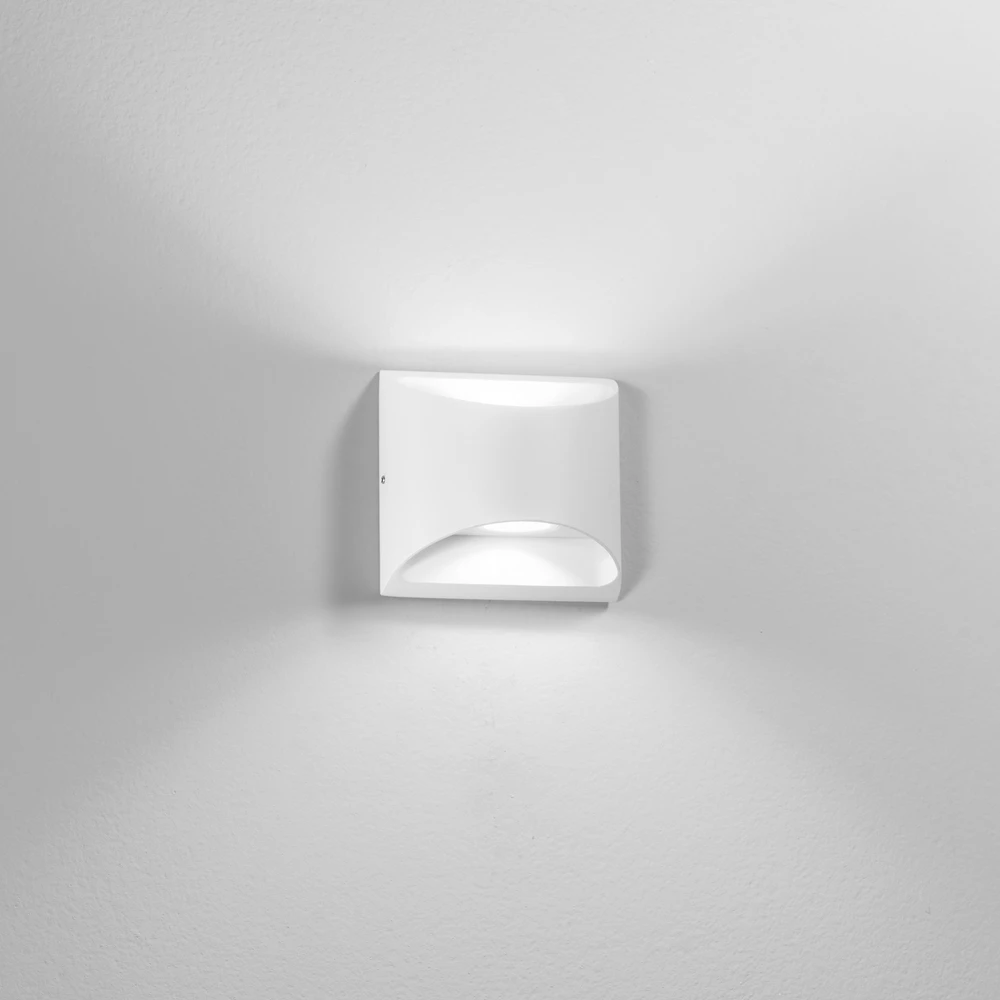 7W LED sieninis fasado šviestuvas VEYRON, baltas, CCT, IP54