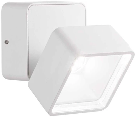 7W paviršinis lauko šviestuvas OMEGA SQUARE, baltas, 4000K, 285528