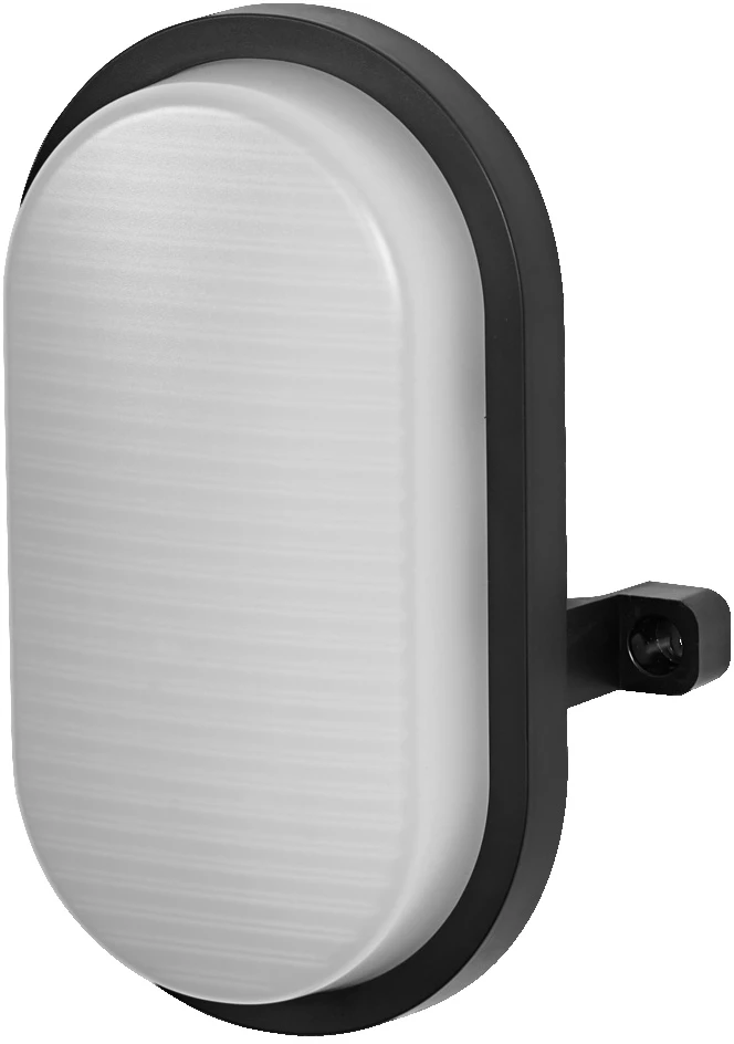 Ledvance 9W LED lauko plafonas BULKHEAD, juodas, 3000/4000/6500K, IP65