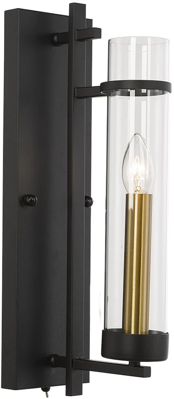 Italux Sieninis šviestuvas Aspen WL-31186-1A-BL