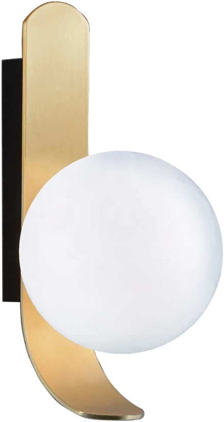 Sieninis šviestuvas POLINA, G9, baltos/aukso sp., 4266201