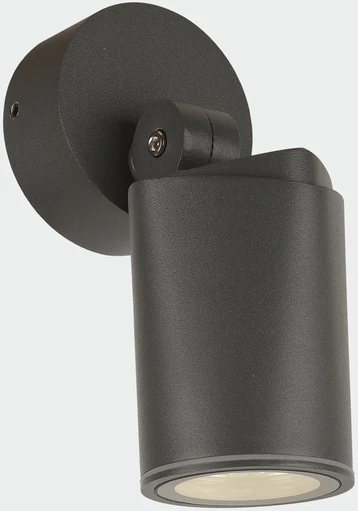 Sieninis fasado šviestuvas GAIA, GU10, antracito sp., IP65, A2089080GR