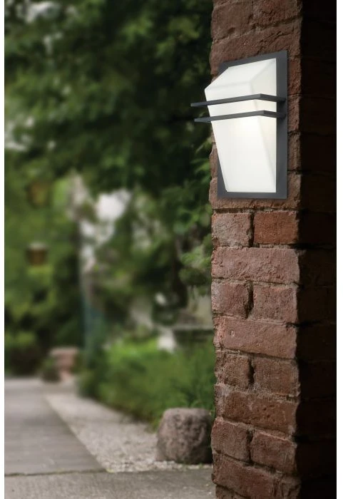 Sieninis lauko šviestuvas PARK, E27, antracito sp., IP44