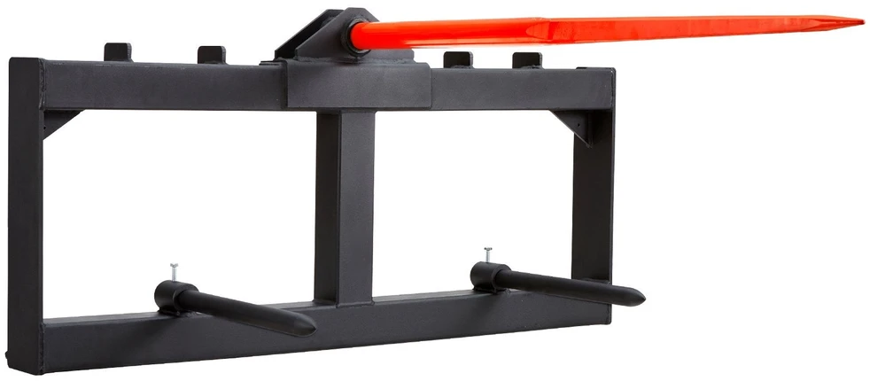 VEVOR 49 cm šieno šakė su krautuvu