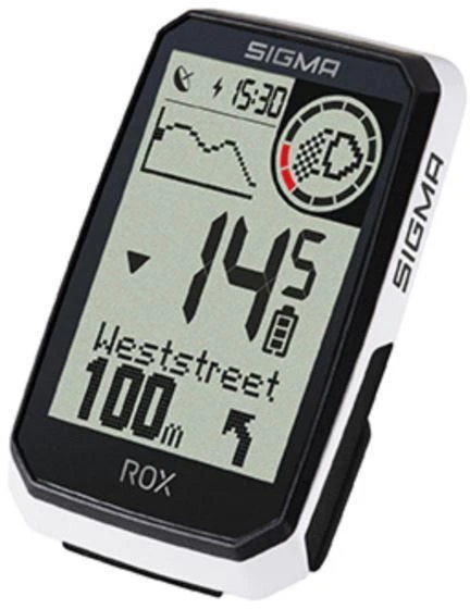 Dviračio kompiuteris SIGMA ROX 2.0 Endurance GPS baltas