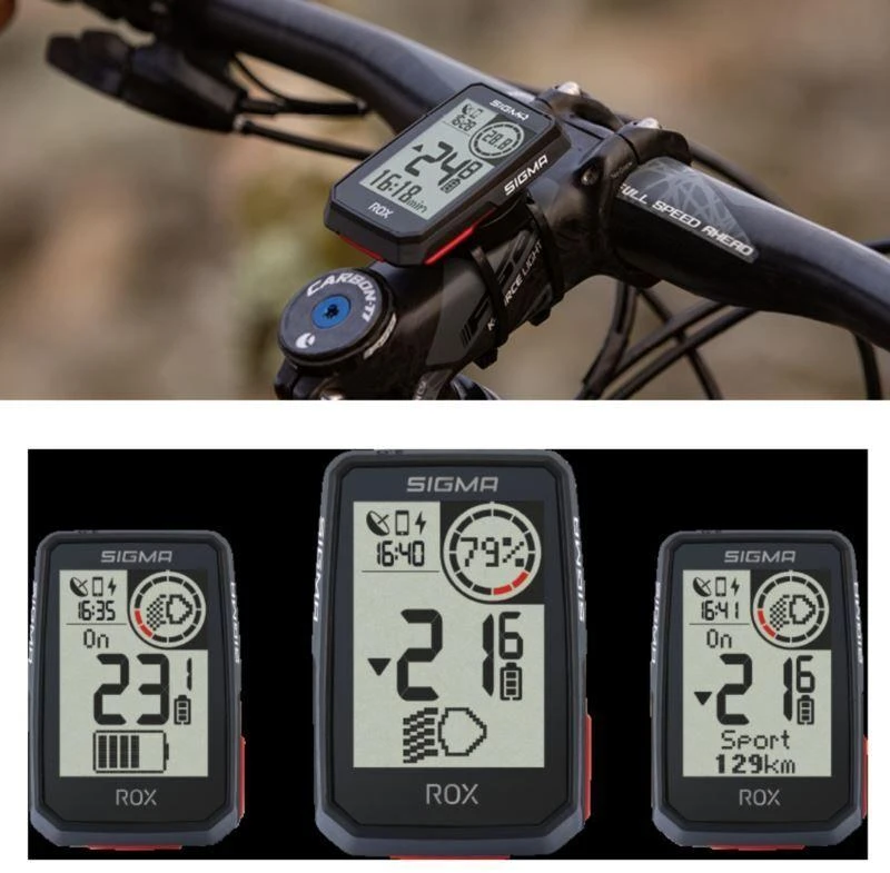 Dviračio kompiuteris SIGMA ROX 2.0 Endurance GPS juodas