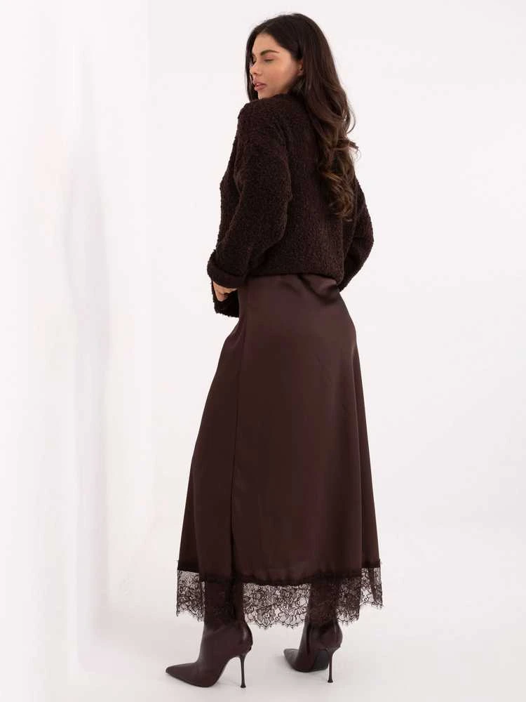 Sijonas MI tamsiai rudas – elegantiškas pasirinkimas