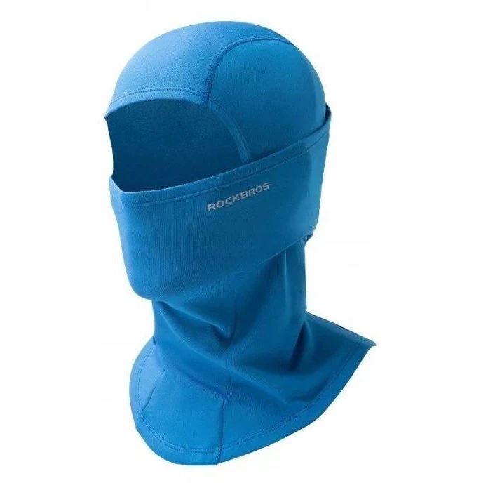 Balaklava su fliso pamušalu, mėlyna Rockbros