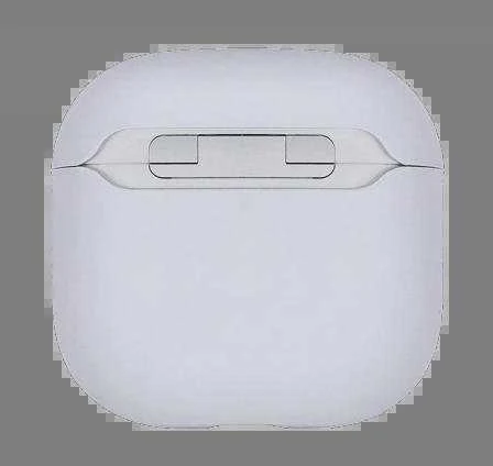 „Decoded Silicone Aircase“ apsauginis silikoninis dėklas, skirtas „AirPods“ 4-osios kartos, molio spalvos