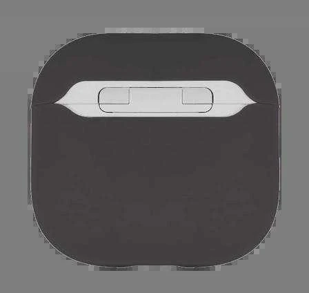„Decoded Silicone Aircase“ – silikoninis apsauginis dėklas, skirtas 4-osios kartos „AirPods“ ausinėms, anglies spalvos.