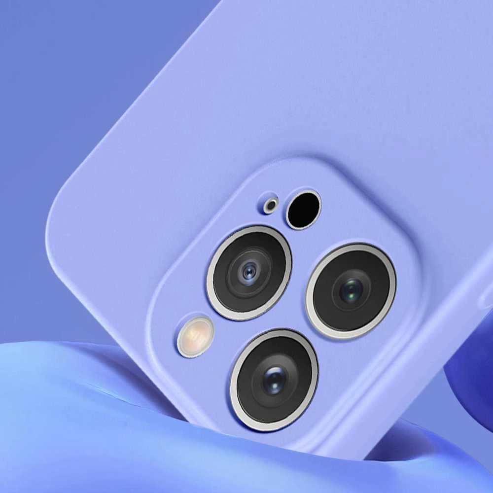 Hurtel silikoninis dėklas skirtas iPhone 14 Plus, rožinis