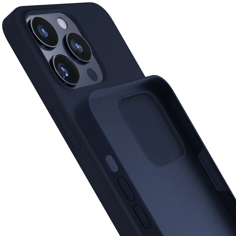 3Mk Protection 3mk Silikoninis dėklas for iPhone 15 Pro Max - Navy Mėlyna