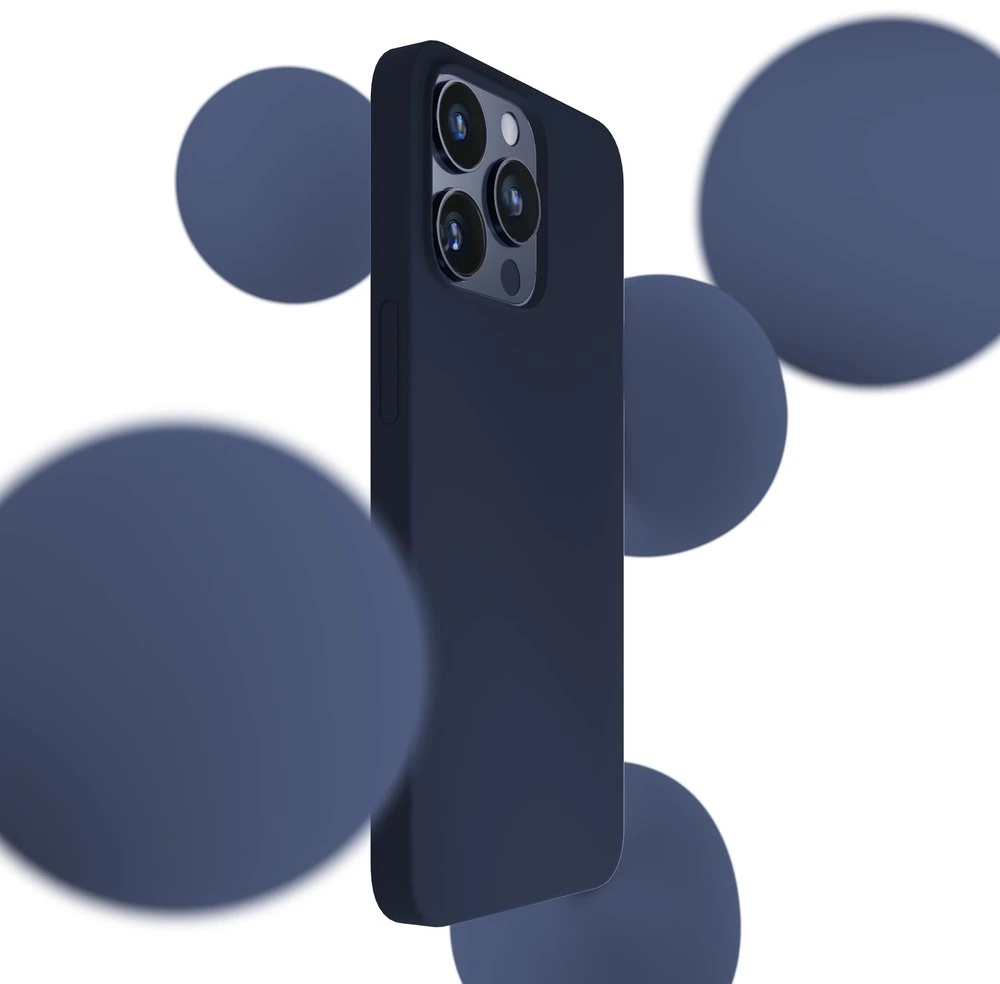 3Mk Protection 3mk Silikoninis dėklas for iPhone 15 Pro Max - Navy Mėlyna
