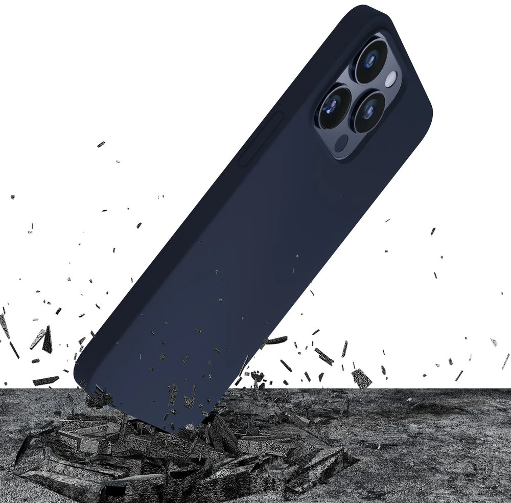 3Mk Protection 3mk Silikoninis dėklas for iPhone 15 Pro Max - Navy Mėlyna