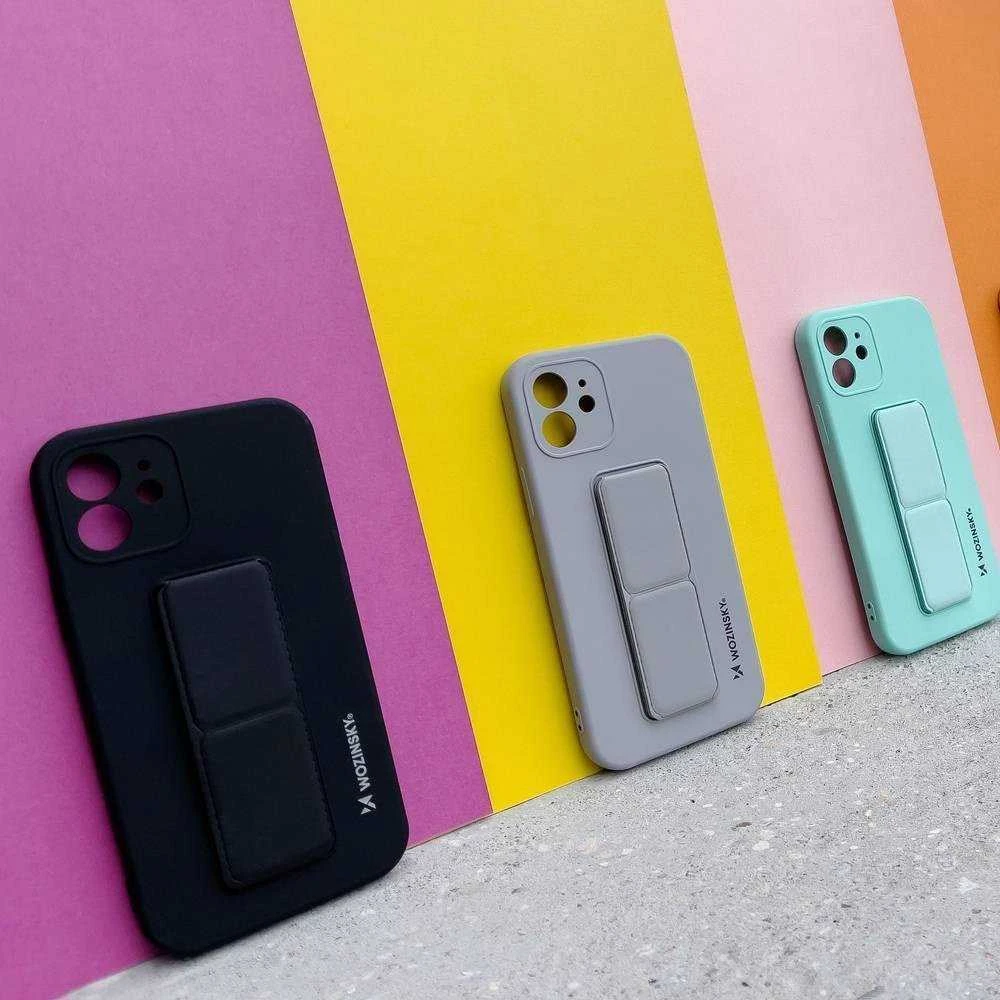 Wozinsky Kickstand dėklas skirtas iPhone 11 Pro Max, tamsiai mėlynas