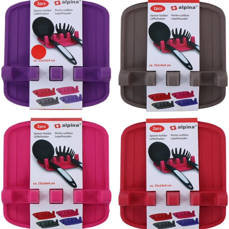 Alpina - Spoon / utensil holder 2 pcs (violetinė)