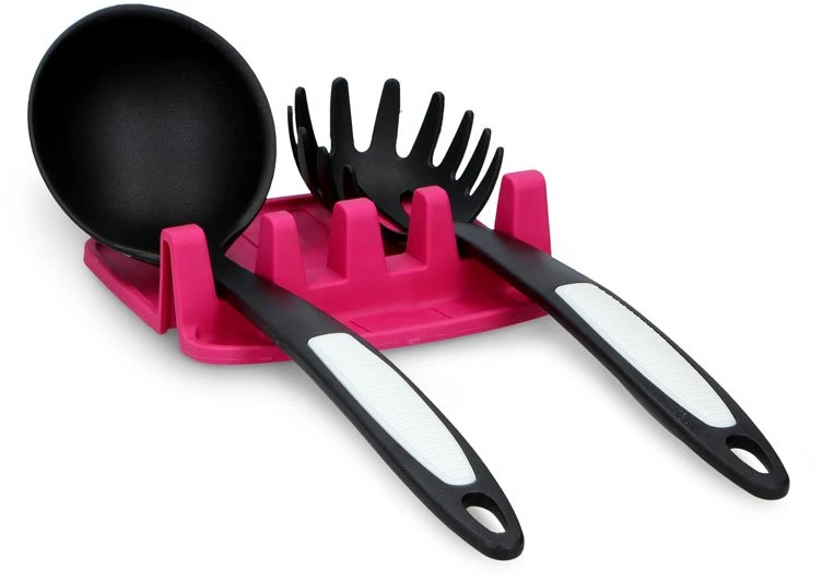 Alpina - Spoon holder / kitchen utensil holder 2 pcs (pink)