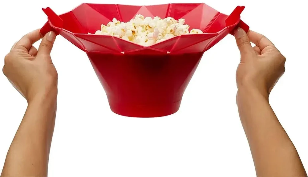 Silikoninis spragėsių indas mikrobangų krosnelei