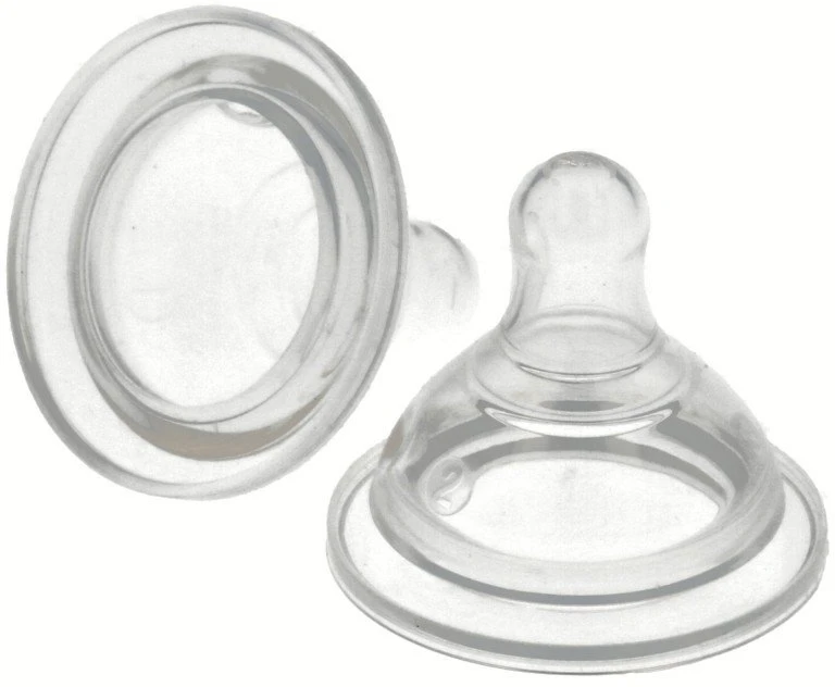 Hello Kitty - Silicone nipple for 0 m + bottle (2 pcs)