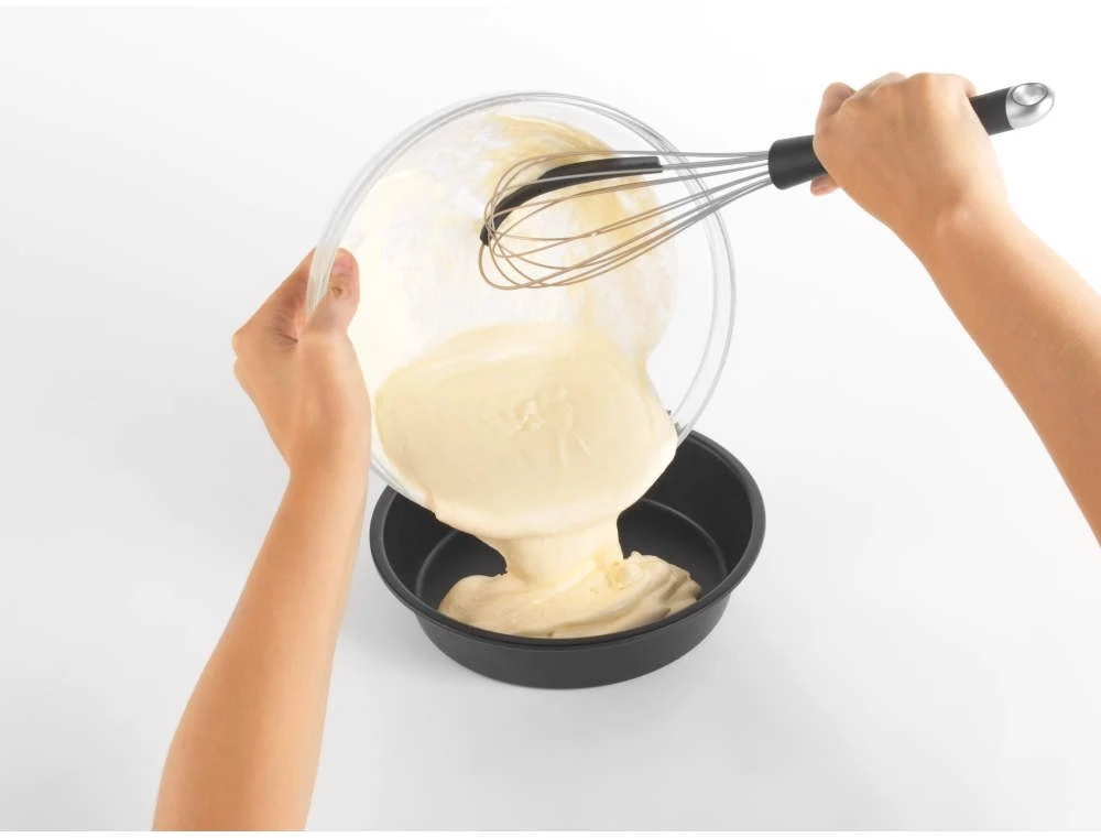 Silikoninių virtuvės įrankių rinkinys Salter Bakes, 8 vnt., juodas