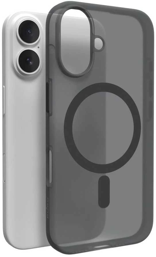 Silikoninis Puro Daylight MagSafe Apple iPhone 16 Plus – dėklas telefonui juodos spalvos
