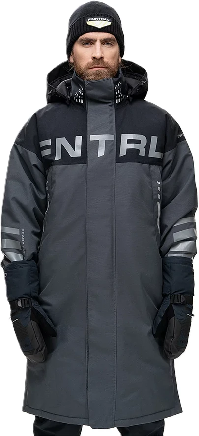 Šilta paltas Finntrail BOOST MiddleGrey 2016, Marškinėlių, džemperių ar striukių dydis: S