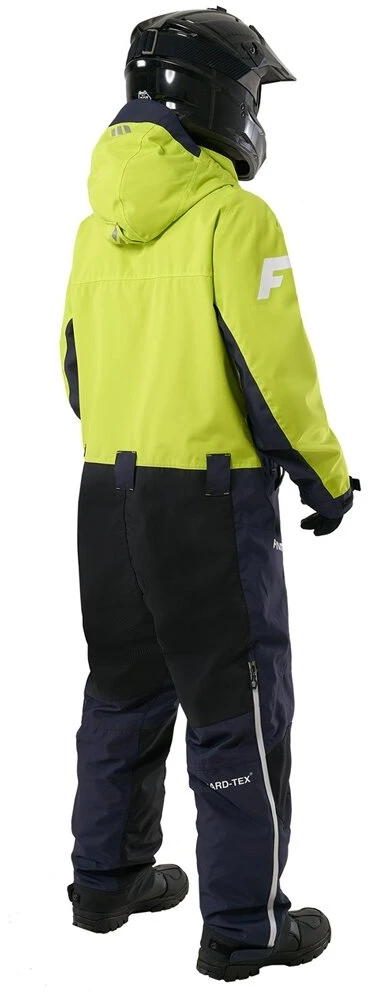 Šiltas kombinezonas Finntrail BACKCOUNTRY DarkGreyLime 3901, Dydis: XS
