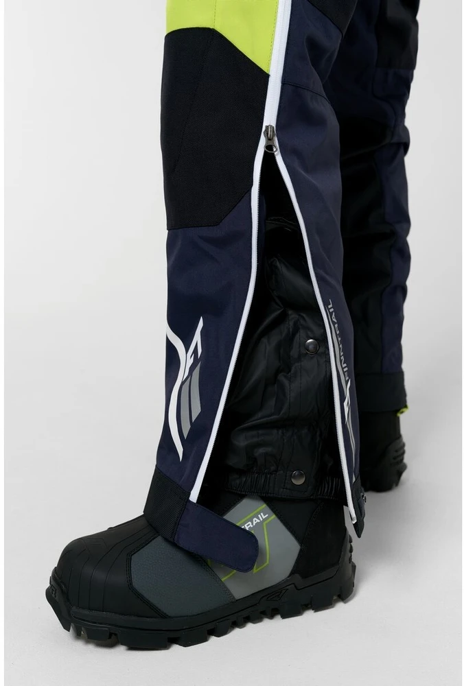 Šiltas kombinezonas Finntrail BACKCOUNTRY DarkGreyLime 3901, Dydis: XS