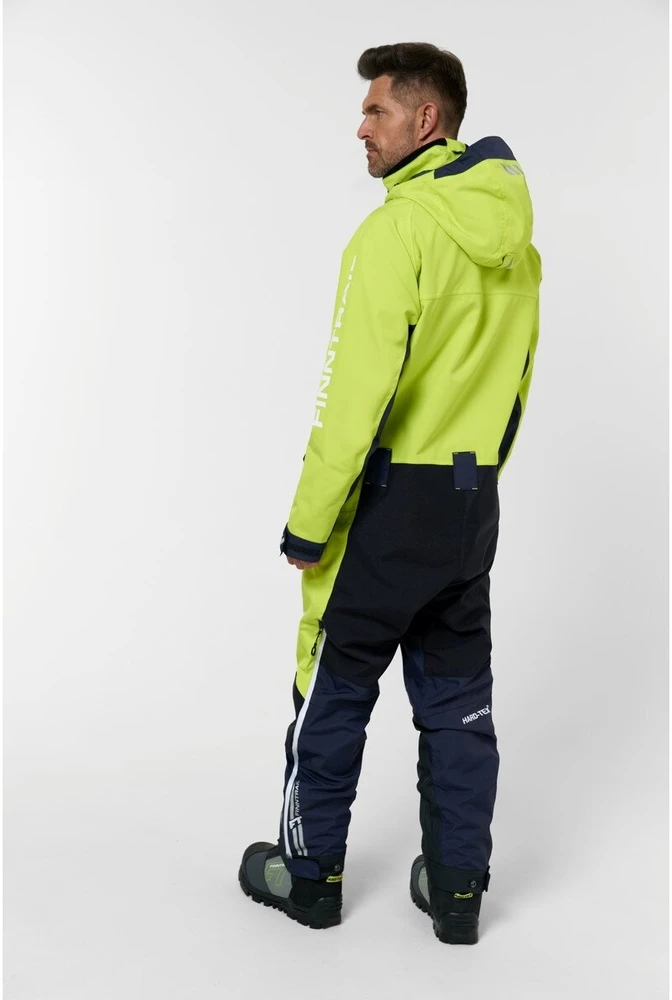 Šiltas kombinezonas Finntrail BACKCOUNTRY DarkGreyLime 3901, Dydis: XS