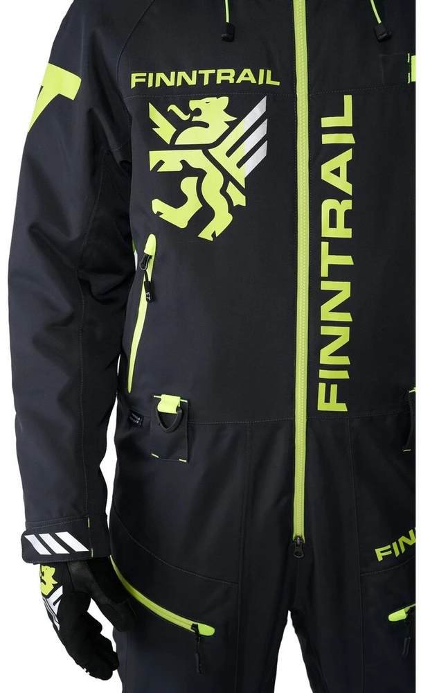 Šiltas kombinezonas Finntrail WIDETRACK Graphite 3852, Dydis: XS
