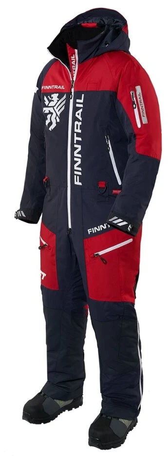 Šiltas kombinezonas Finntrail WIDETRACK Raudona 3852, Dydis: XS