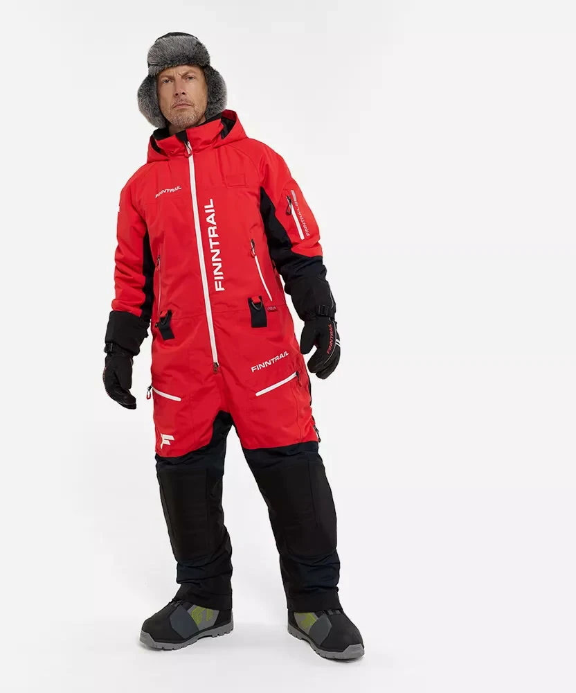 Šiltas kombinezonas Finntrail WIDETRACK Raudona 3852