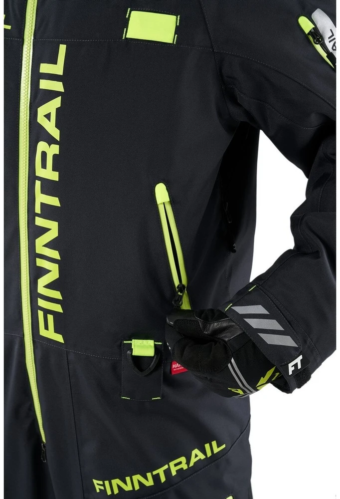 Šiltas kombinezonas Finntrail WIDETRACK Graphite 3852, Dydis: XS